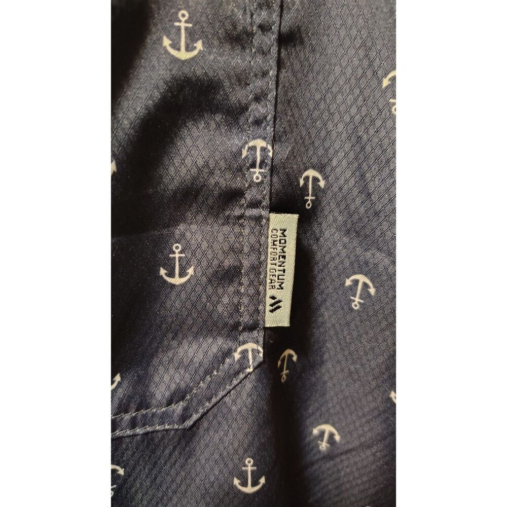Momentum Comfort Gear Men’s Performance Quick-Dry UPF 50+ Fishing Shirt Large - Picture 7 of 7